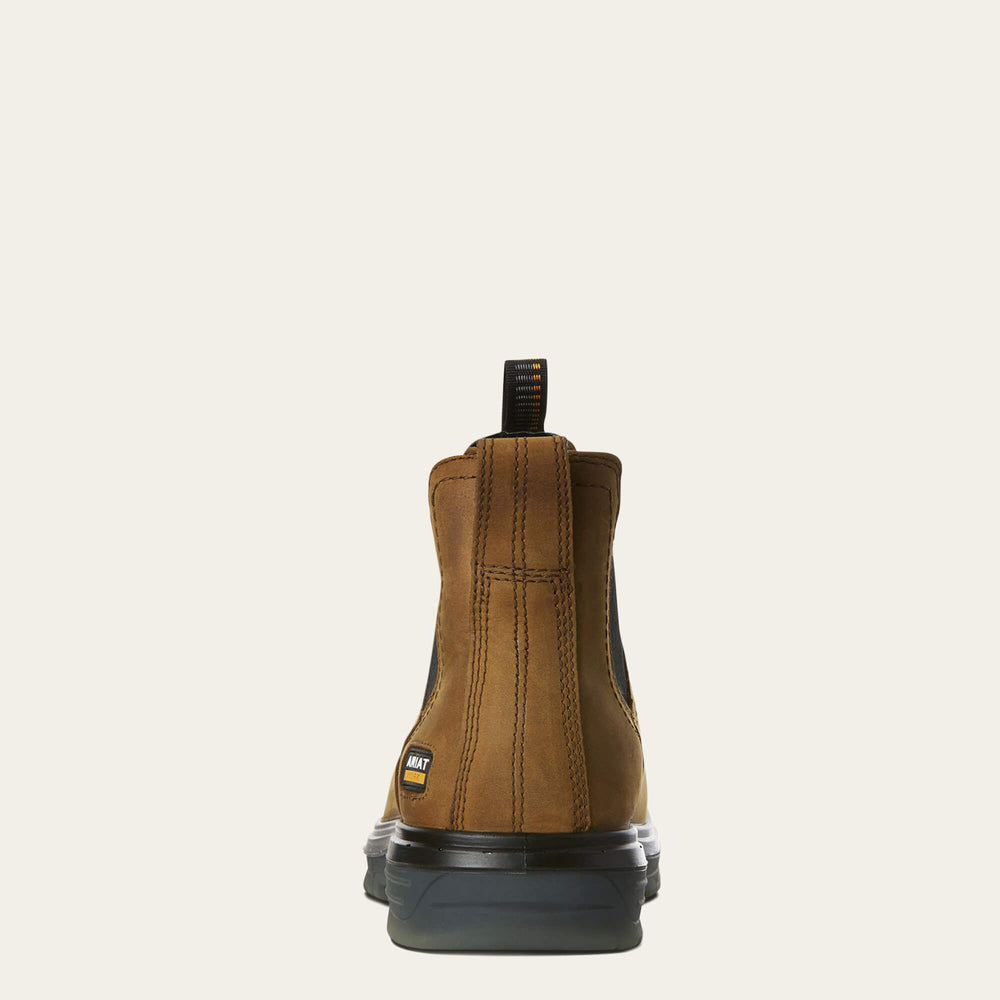 Ariat Turbo Chelsea Waterproof Carbon Toe Work Boot Men
