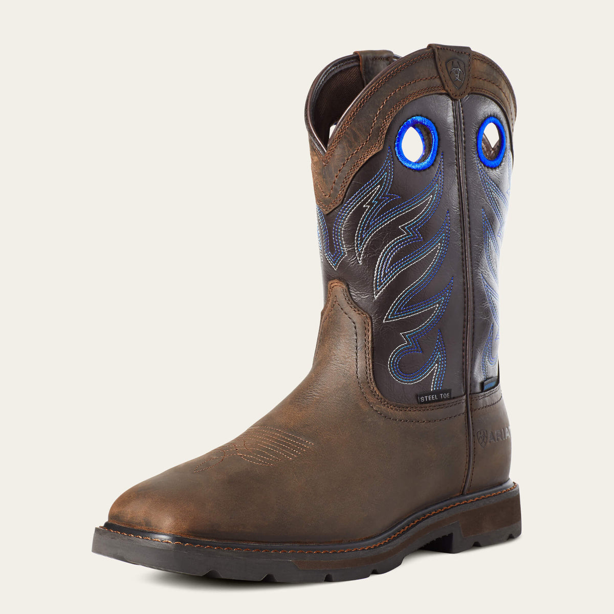 Ariat Groundwork Waterproof Steel Toe Work Boot Men
