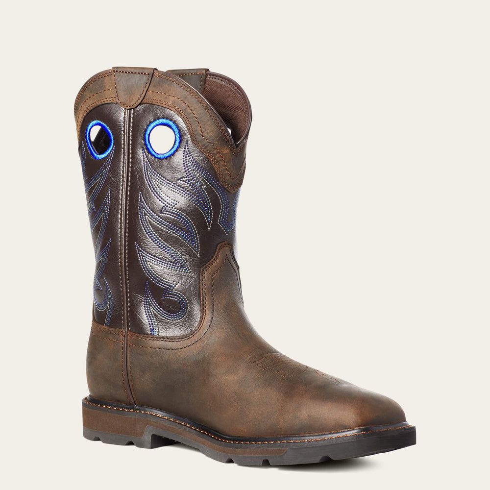 Ariat Groundwork Waterproof Steel Toe Work Boot Men