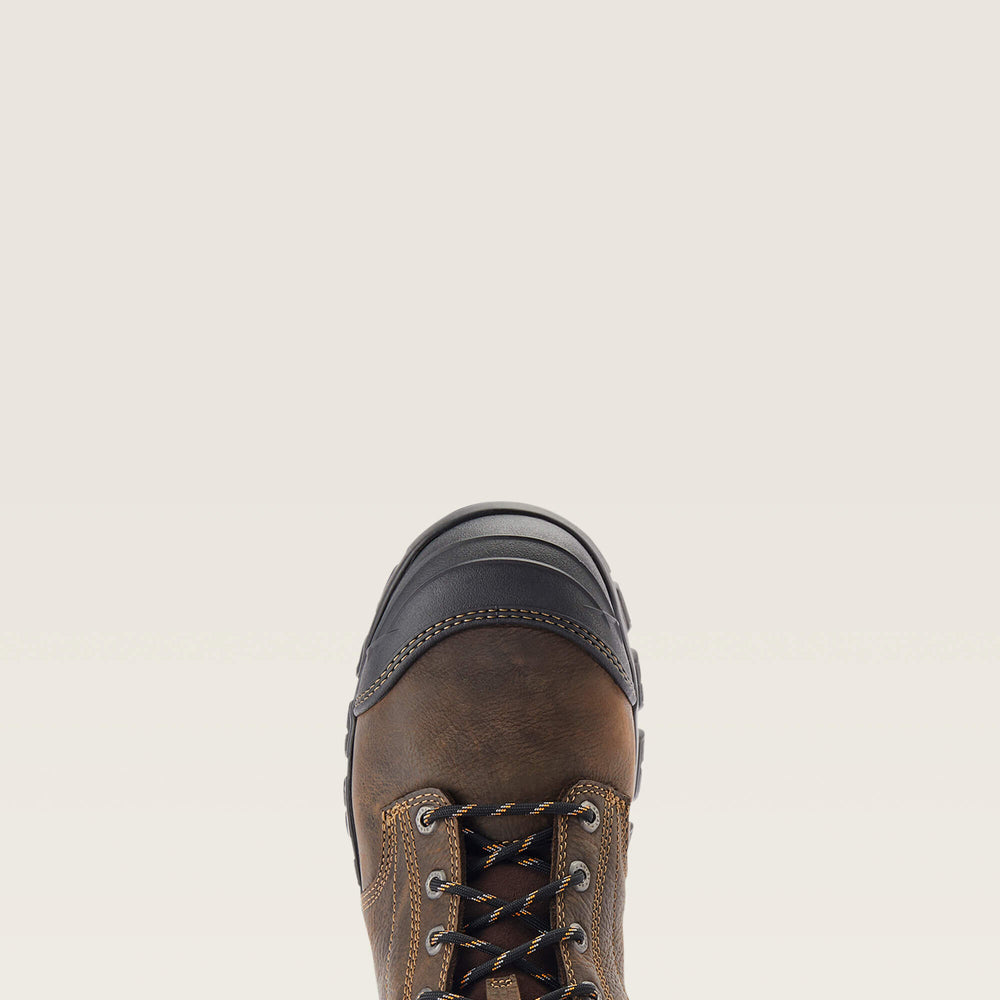 Ariat Treadfast 8" Waterproof Steel Toe Work Boot Men