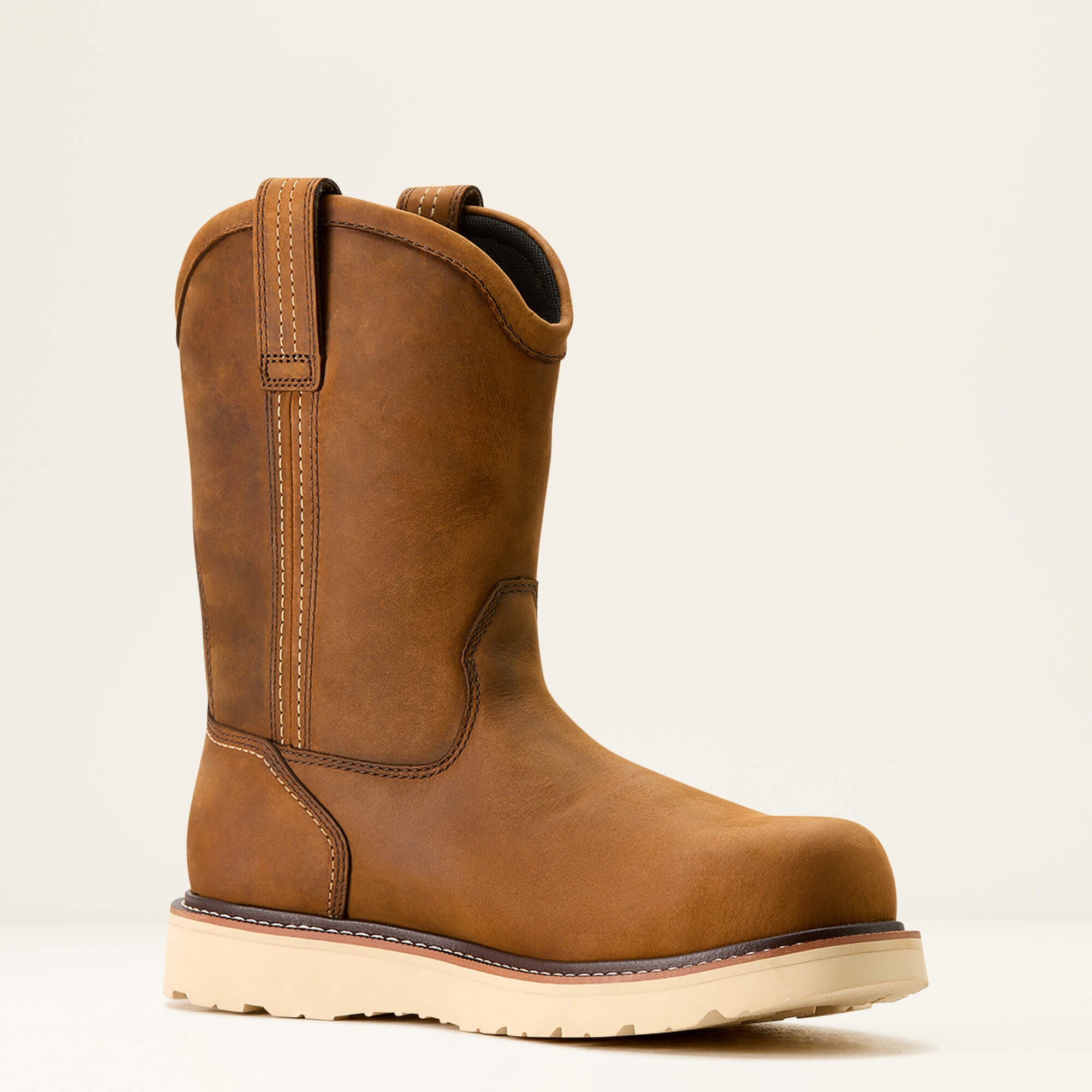 Ariat Rebar Wedge Pull-On Waterproof Composite Toe Work Boot Men