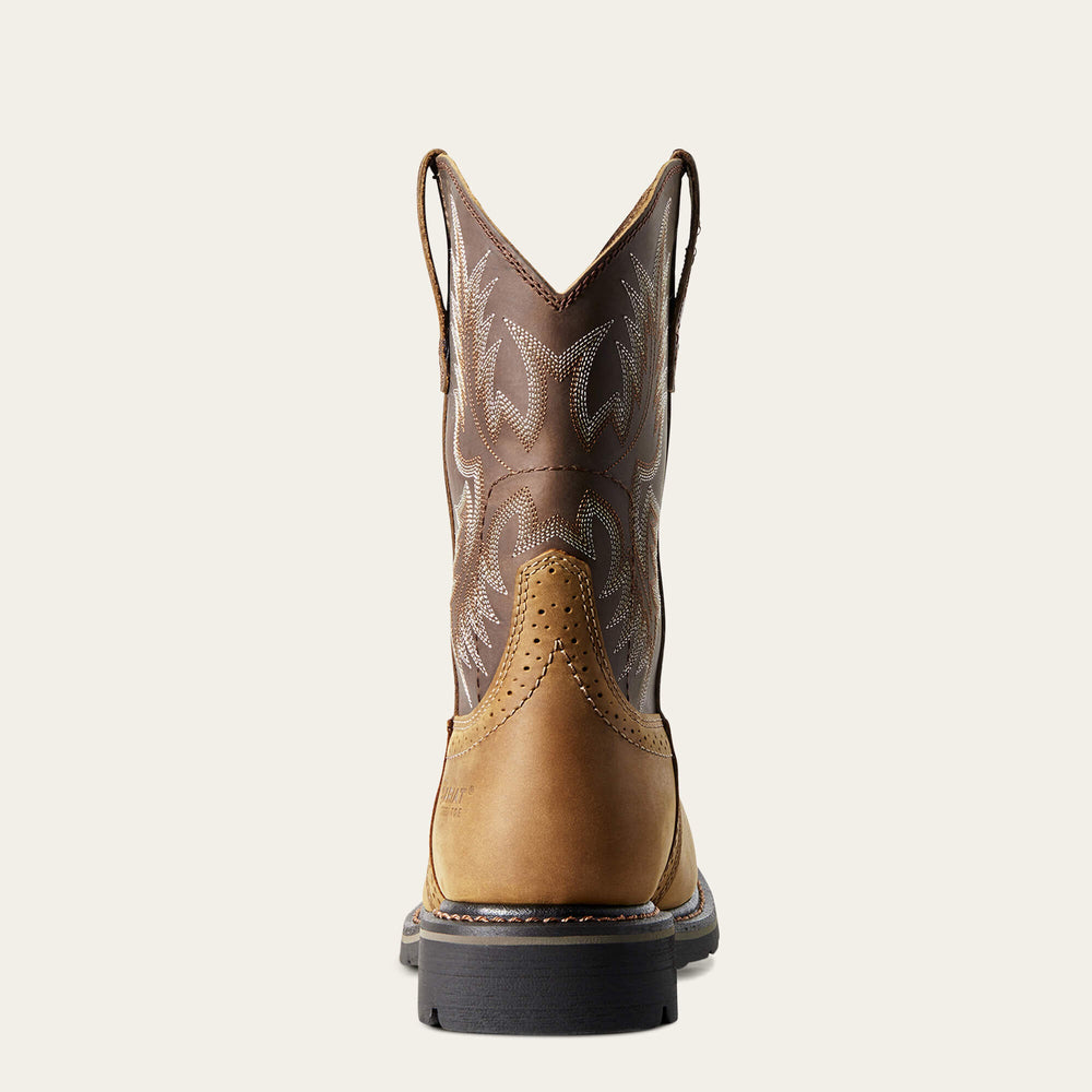 Ariat Sierra Wide Square Toe Steel Toe Work Boot Men