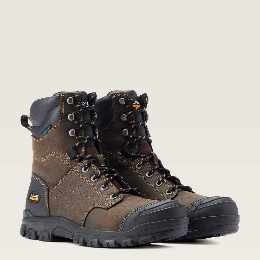Ariat Treadfast 8" Waterproof Work Boot Men