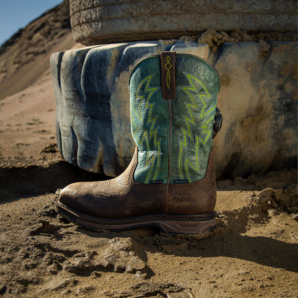 Ariat WorkHog XT BOA Waterproof Carbon Toe Work Boot Men