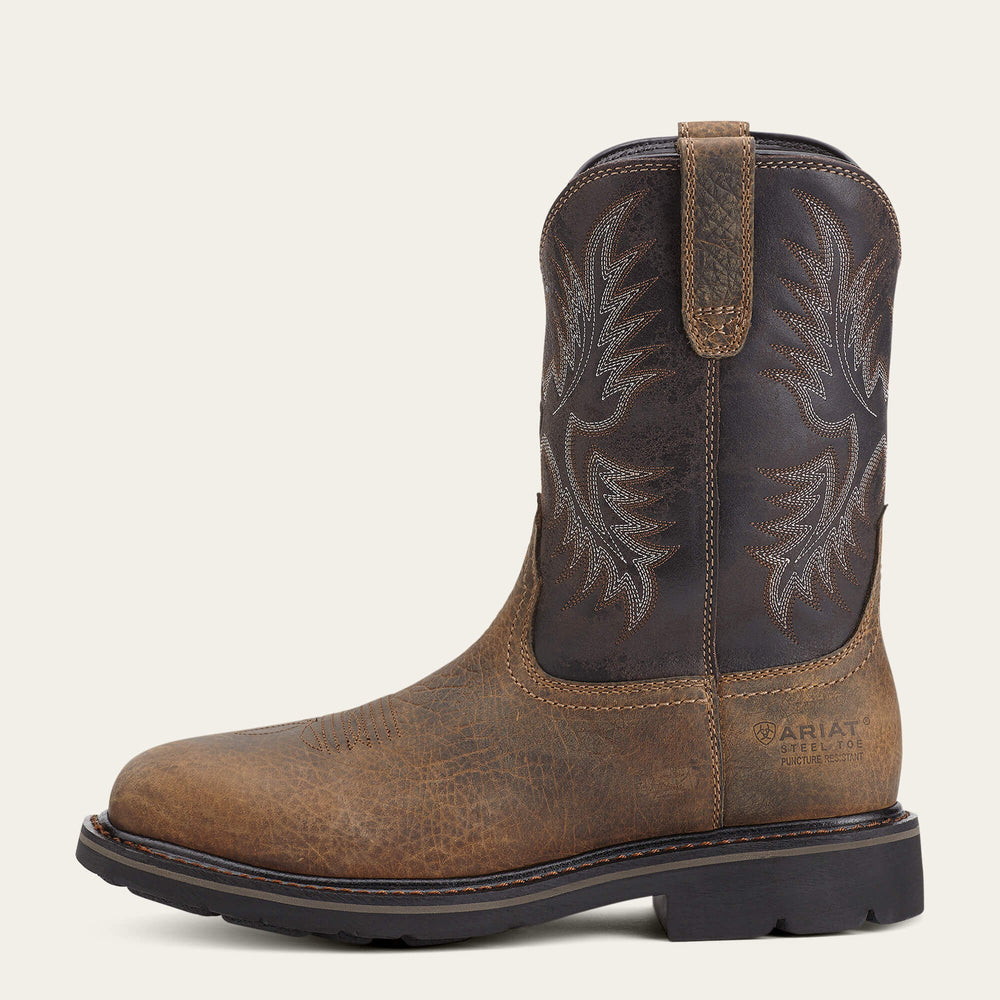 Ariat Sierra Puncture Resistant Steel Toe Work Boot Men