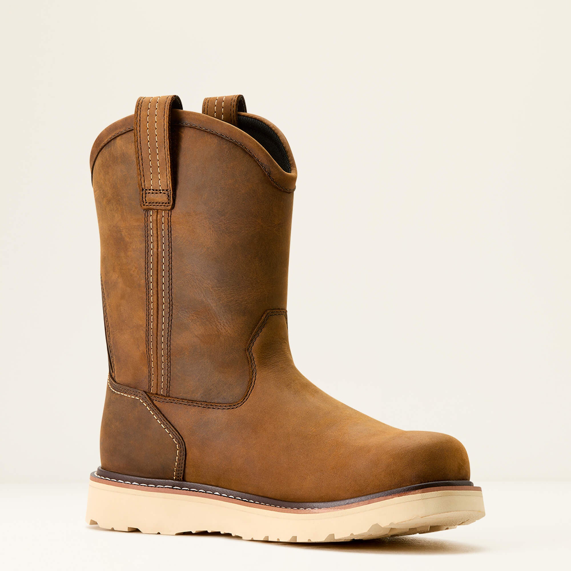 Ariat Rebar Wedge Pull-On Waterproof Work Boot Men