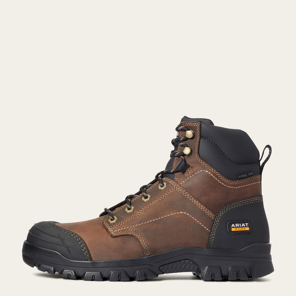 Ariat Treadfast 6" Steel Toe Work Boot Men