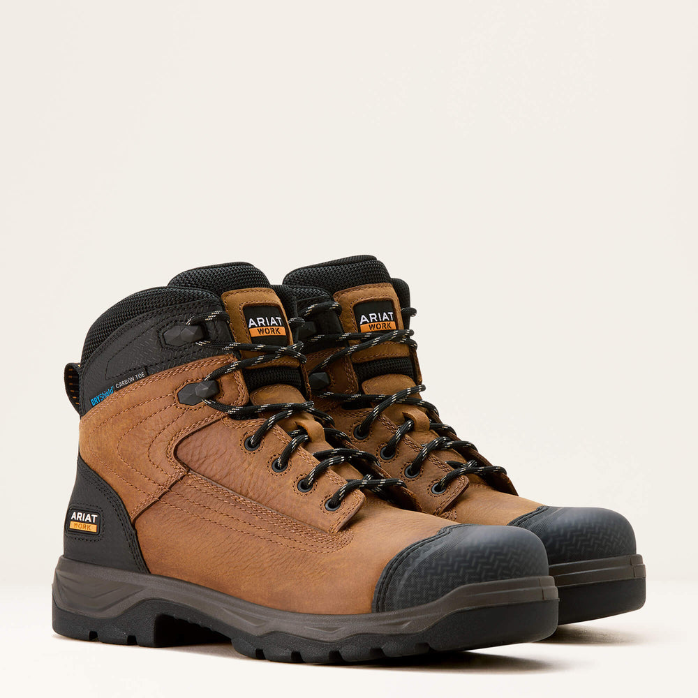 Ariat Turbo Duratread XTR 6" Waterproof Carbon Toe Work Boot Men