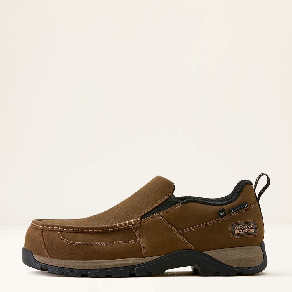 Ariat Edge Slip-On Composite Toe Work Shoe Men
