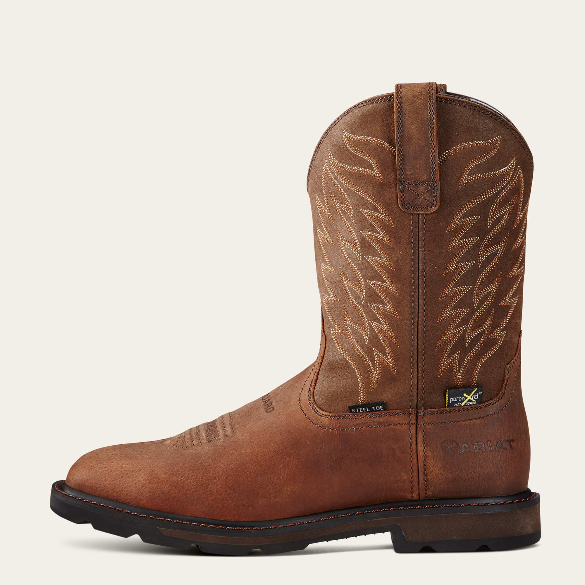 Ariat Groundbreaker Wide Square Toe MetGuard MetGuard Steel Toe Work Boot Men