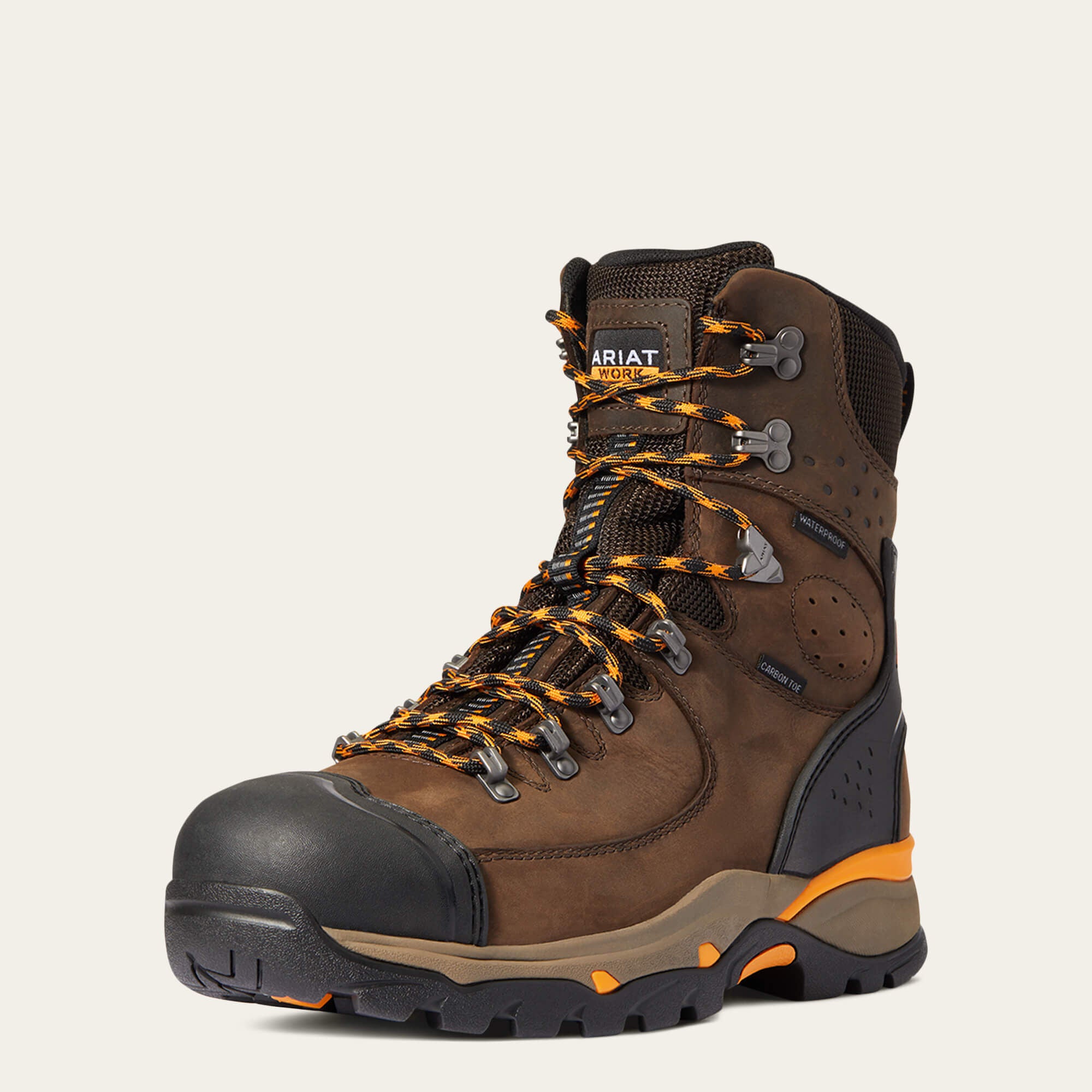 Ariat Endeavor 8" Waterproof Carbon Toe Work Boot Men
