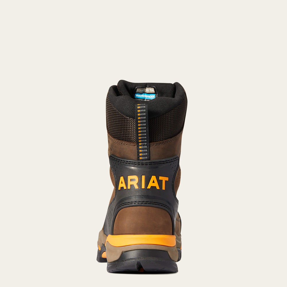Ariat Endeavor 8" Waterproof Carbon Toe Work Boot Men