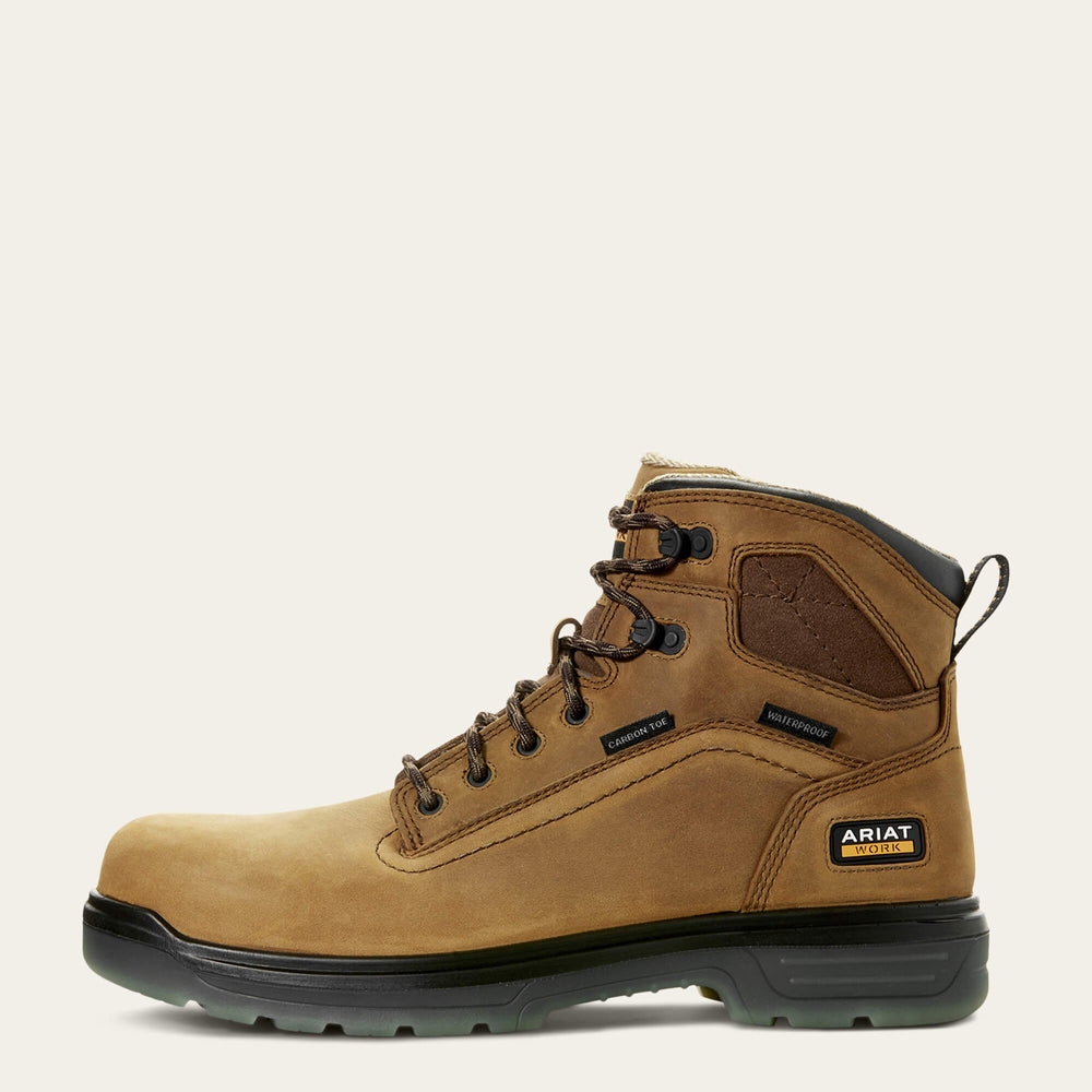 Ariat Turbo 6" Waterproof Carbon Toe Work Boot Men