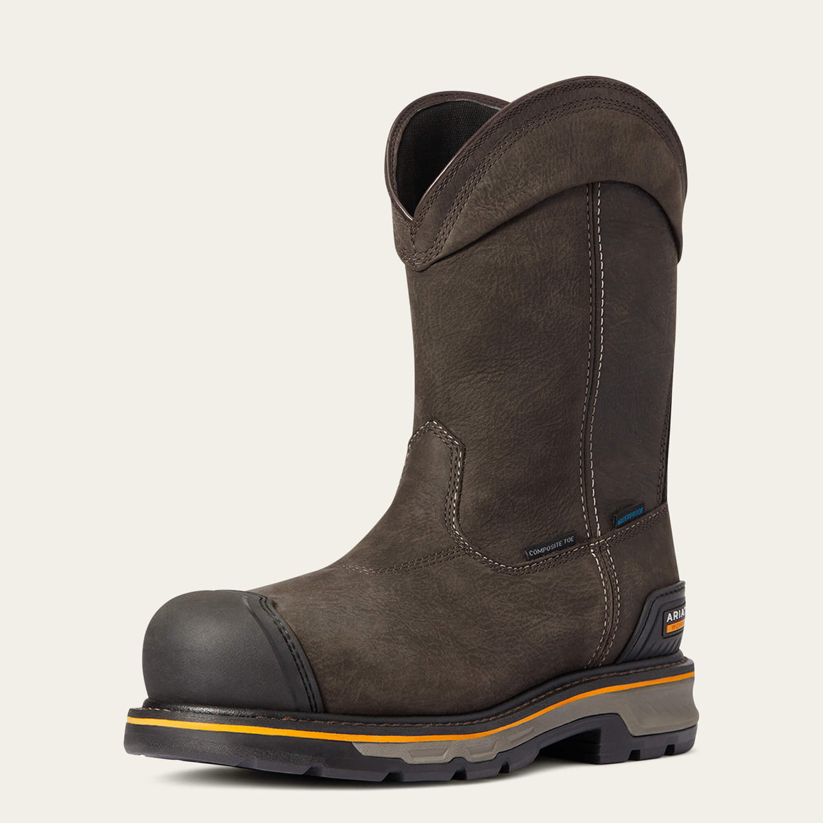 Ariat Stump Jumper Pull-On Waterproof Composite Toe Work Boot Men