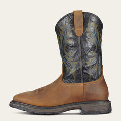 Ariat WorkHog Wide Square Toe Waterproof Steel Toe Work Boot Men