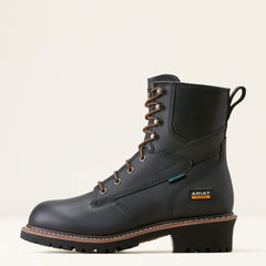 Ariat Logger Shock Shield Waterproof Work Boot Men
