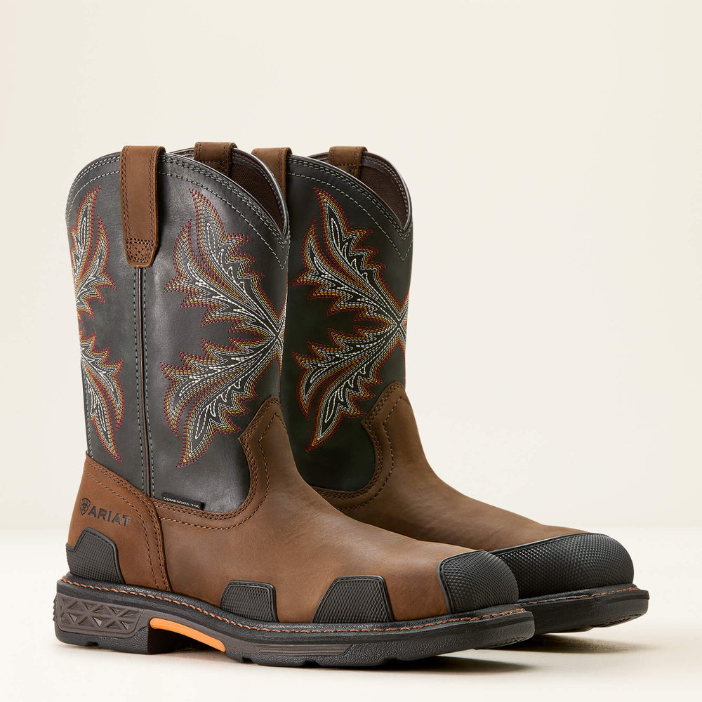 Ariat OverDrive Wide Square Toe Composite Toe Work Boot Men
