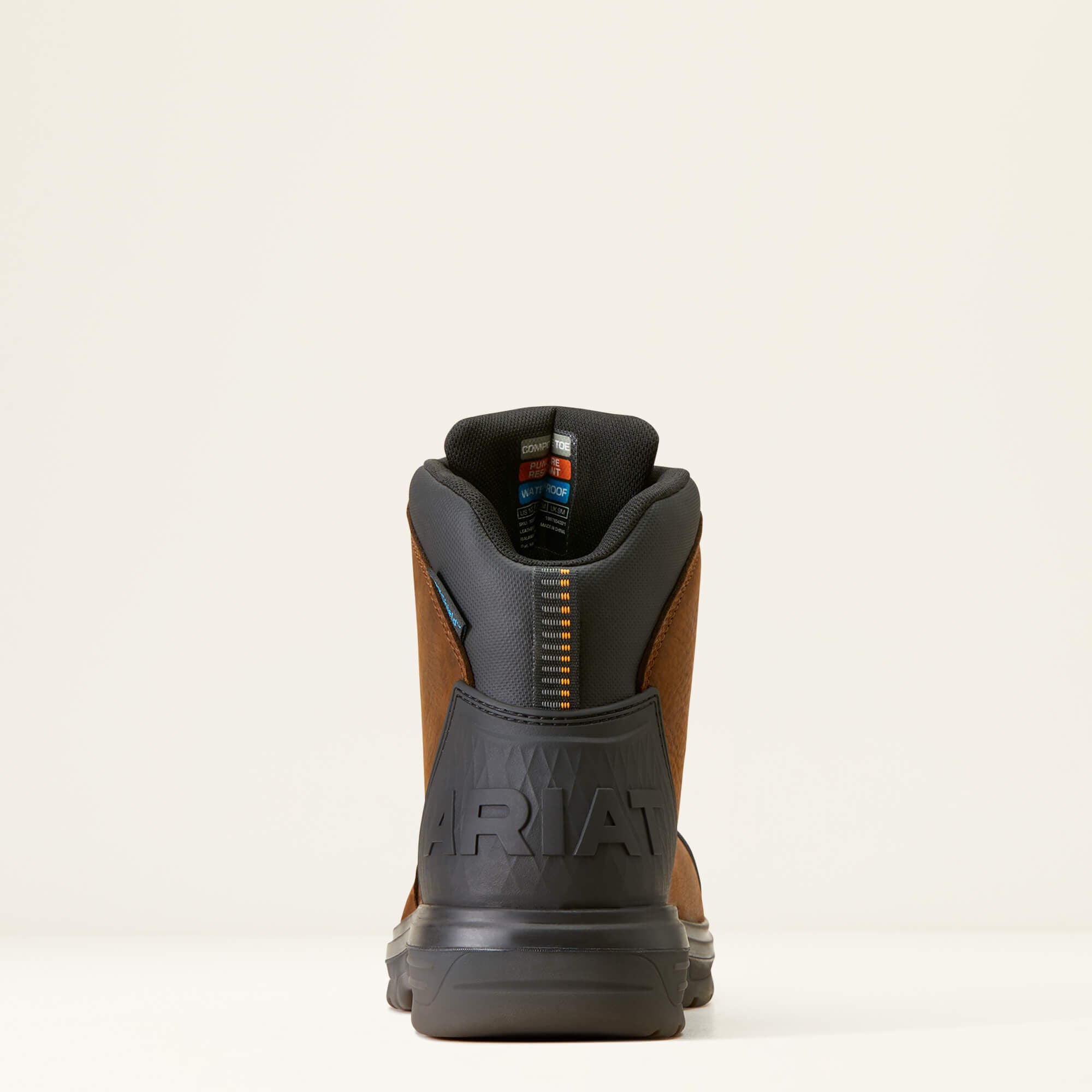Ariat Turbo Outlaw 6" CSA Waterproof Carbon Toe Work Boot Men