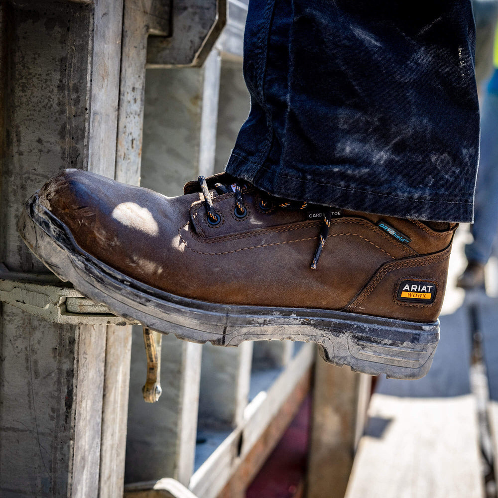 Ariat Turbo 6" CSA Waterproof Carbon Toe Work Boot Men