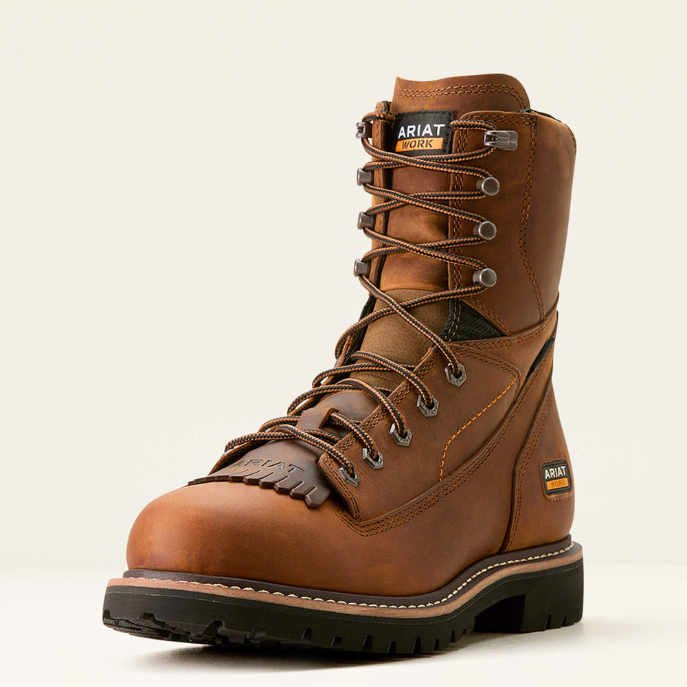 Ariat Longview Shock Shield 8" Waterproof Work Boot Men