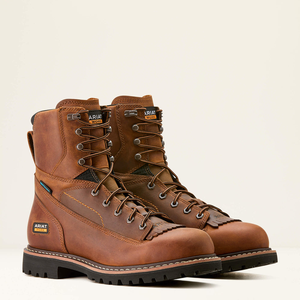 Ariat Longview Shock Shield 8" Waterproof Work Boot Men