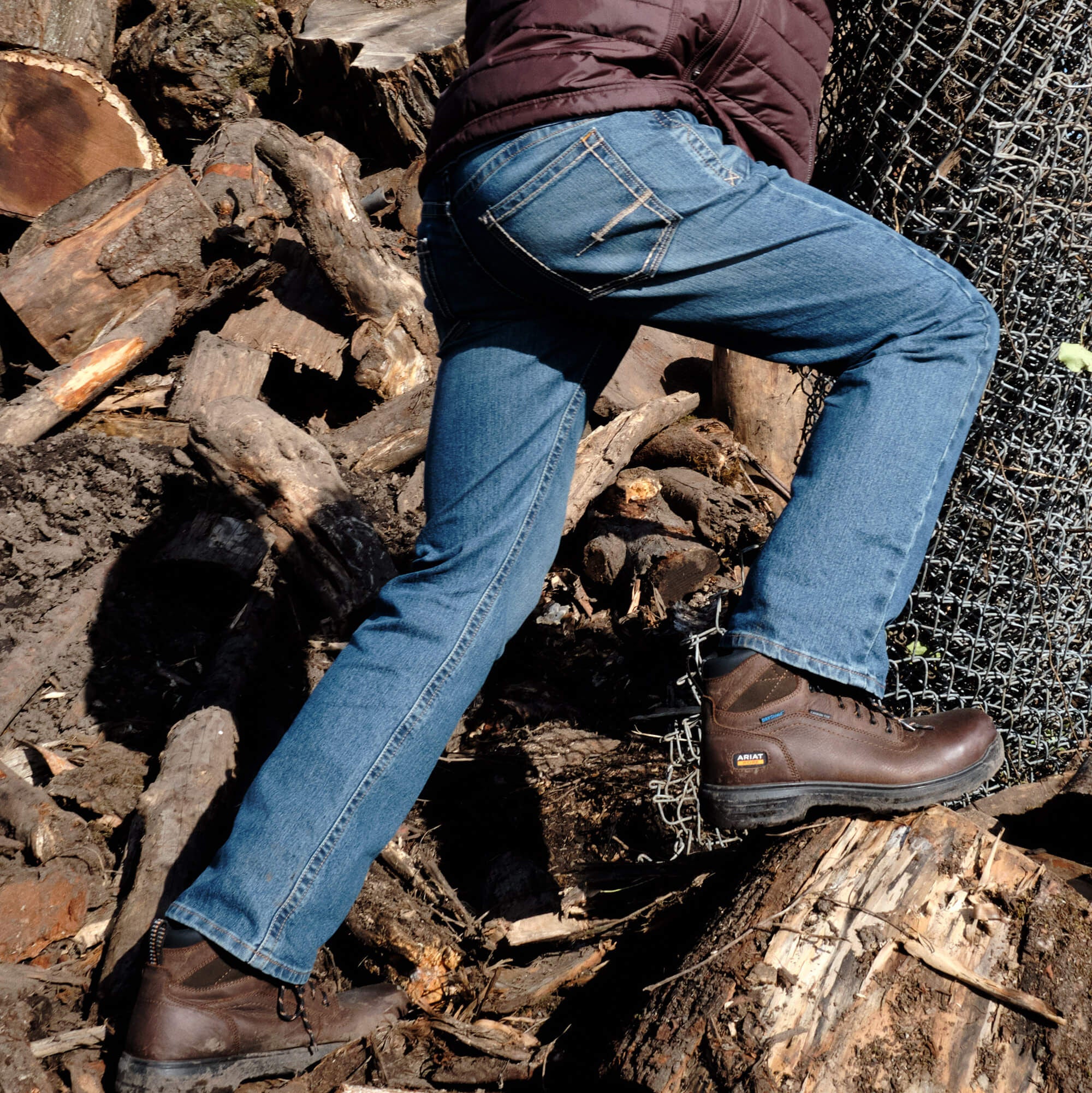 Ariat Turbo 6" Waterproof Carbon Toe Work Boot Men