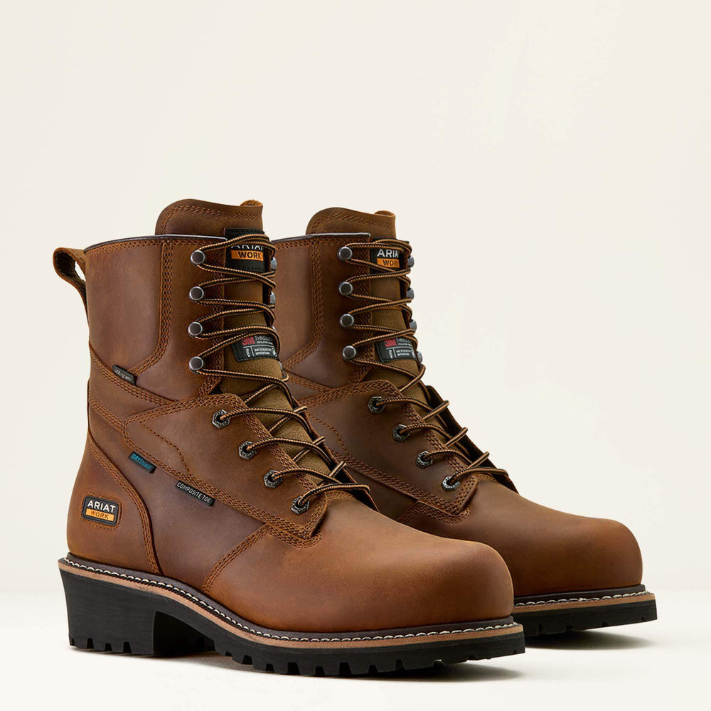 Ariat Logger Shock Shield Waterproof Insulated Composite Toe Work Boot Men