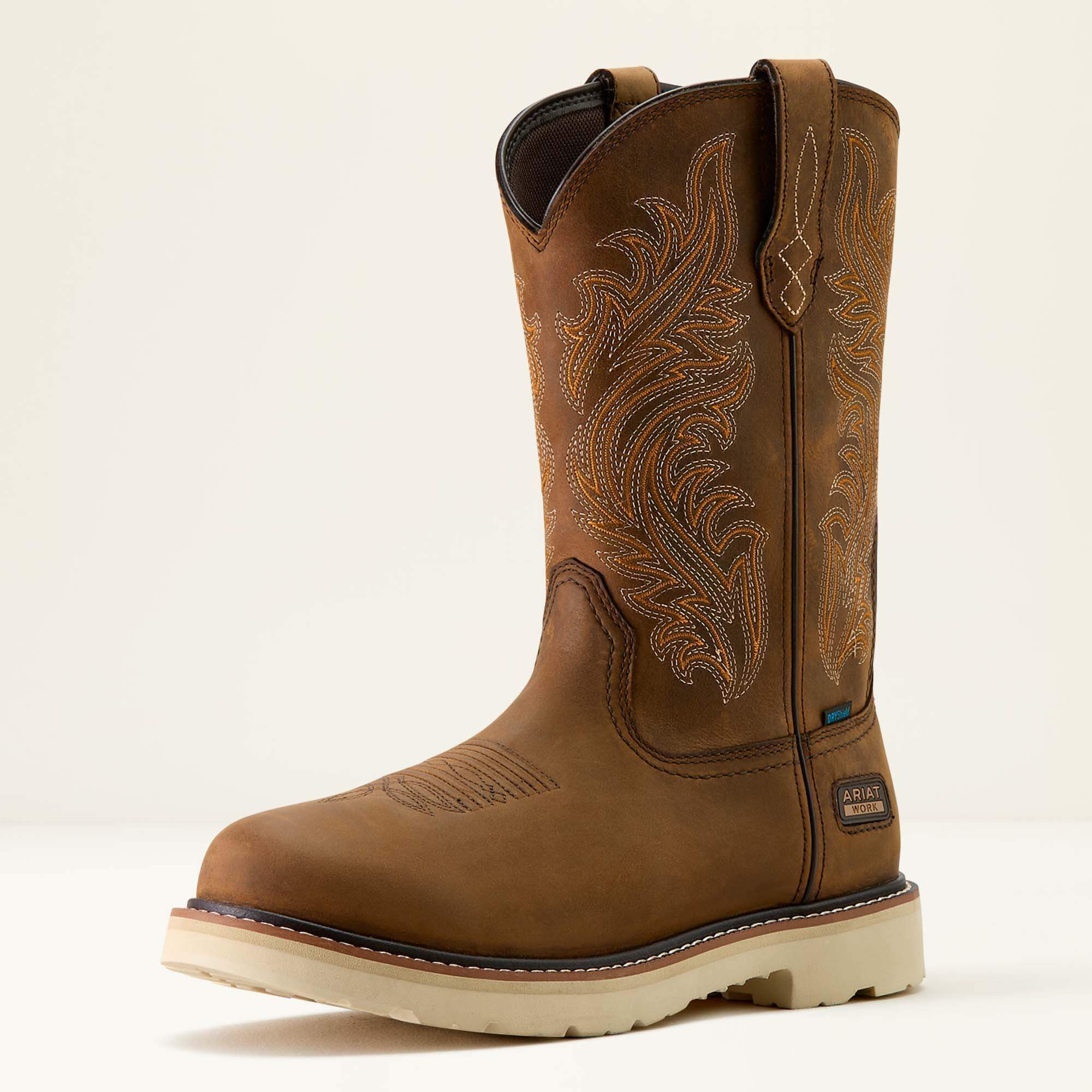 Ariat Activator Argo Waterproof Round Toe Work Boot Men
