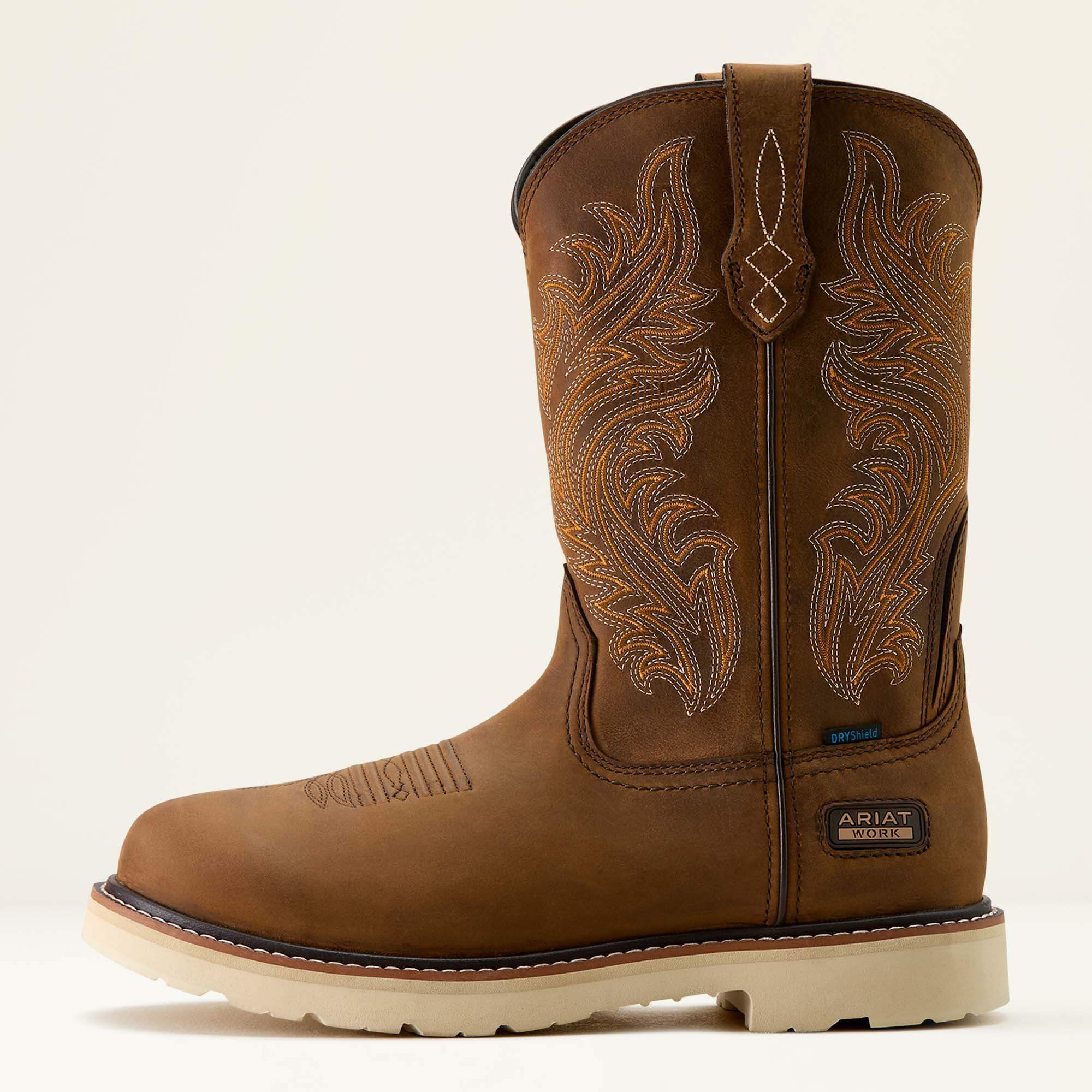 Ariat Activator Argo Waterproof Round Toe Work Boot Men