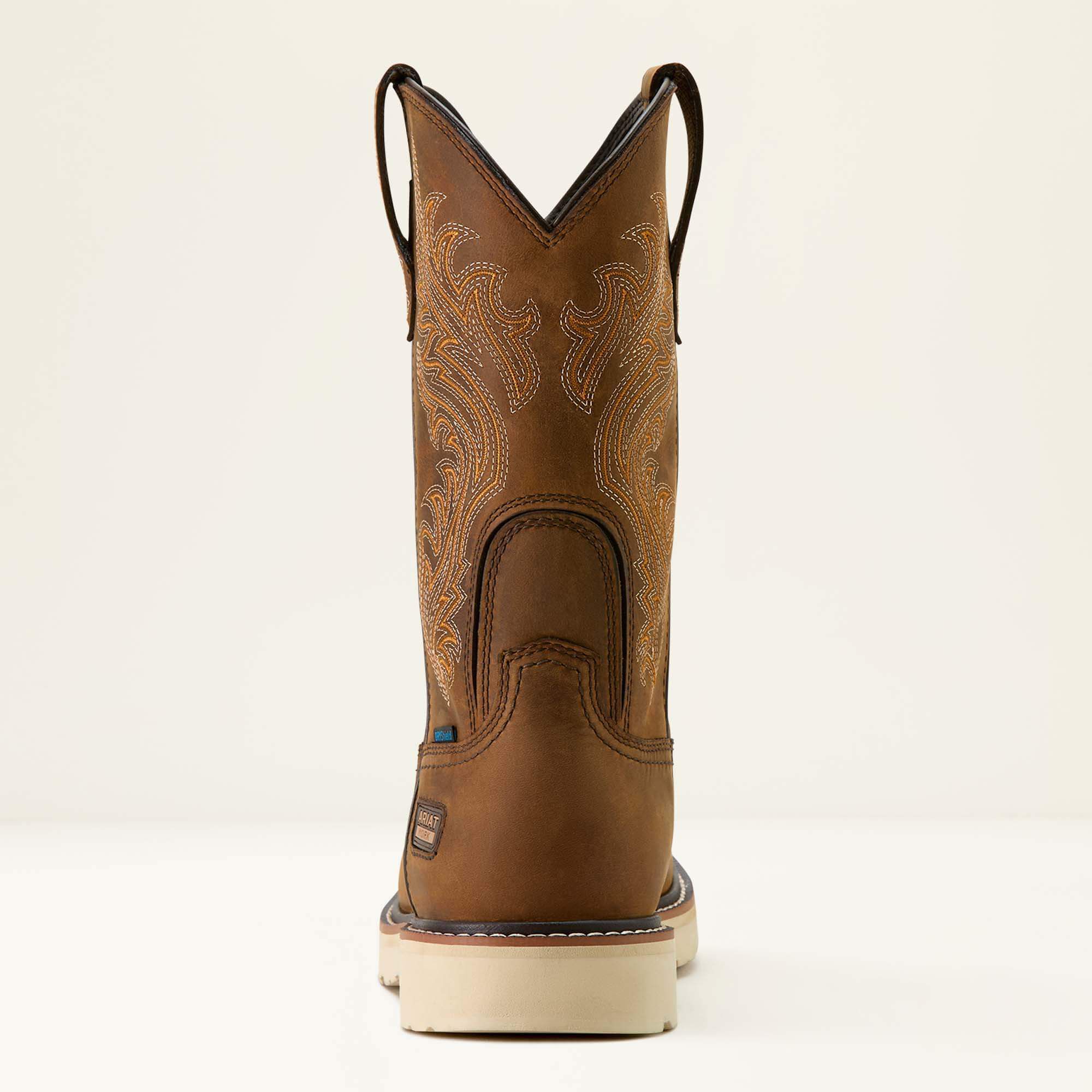 Ariat Activator Argo Waterproof Round Toe Work Boot Men