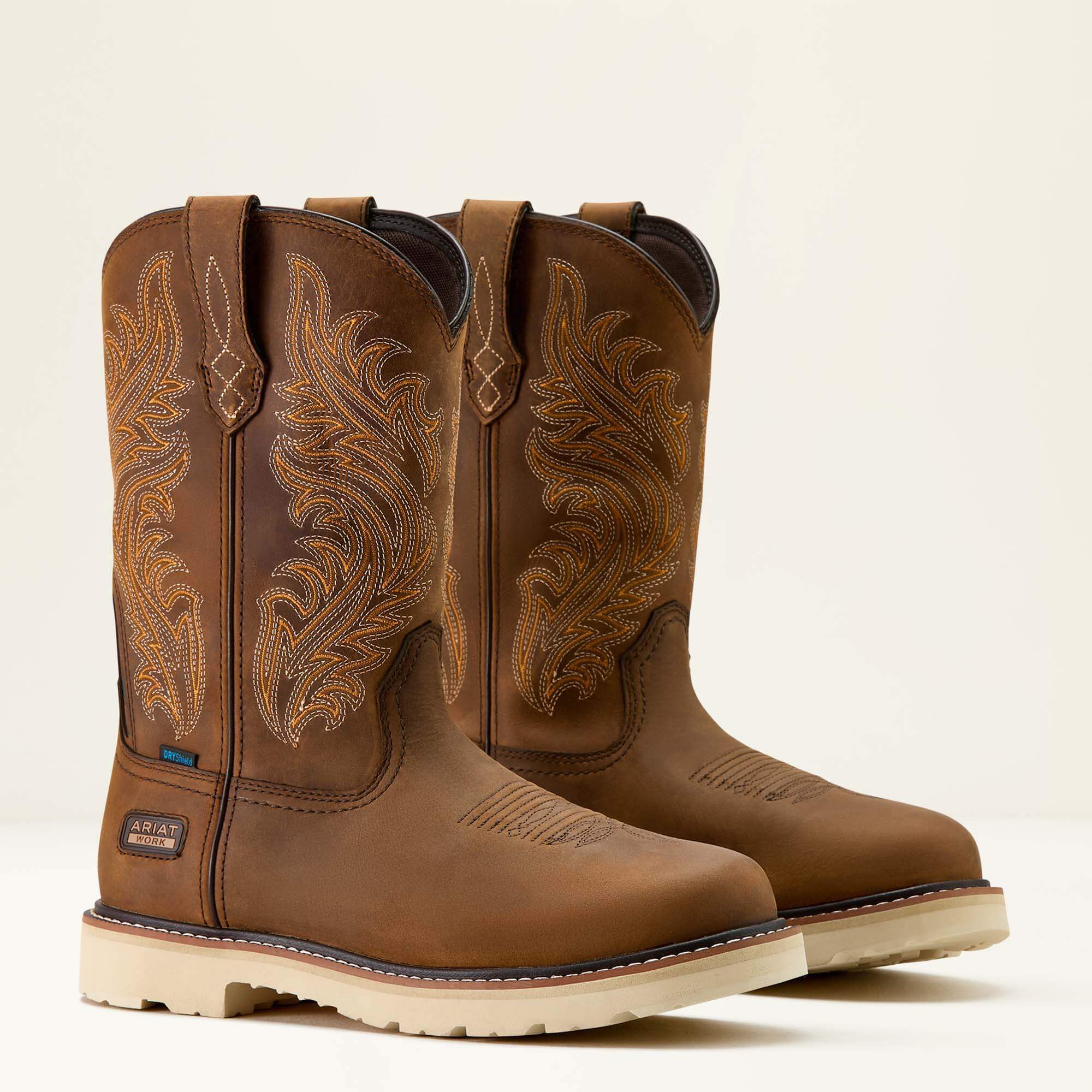 Ariat Activator Argo Waterproof Round Toe Work Boot Men