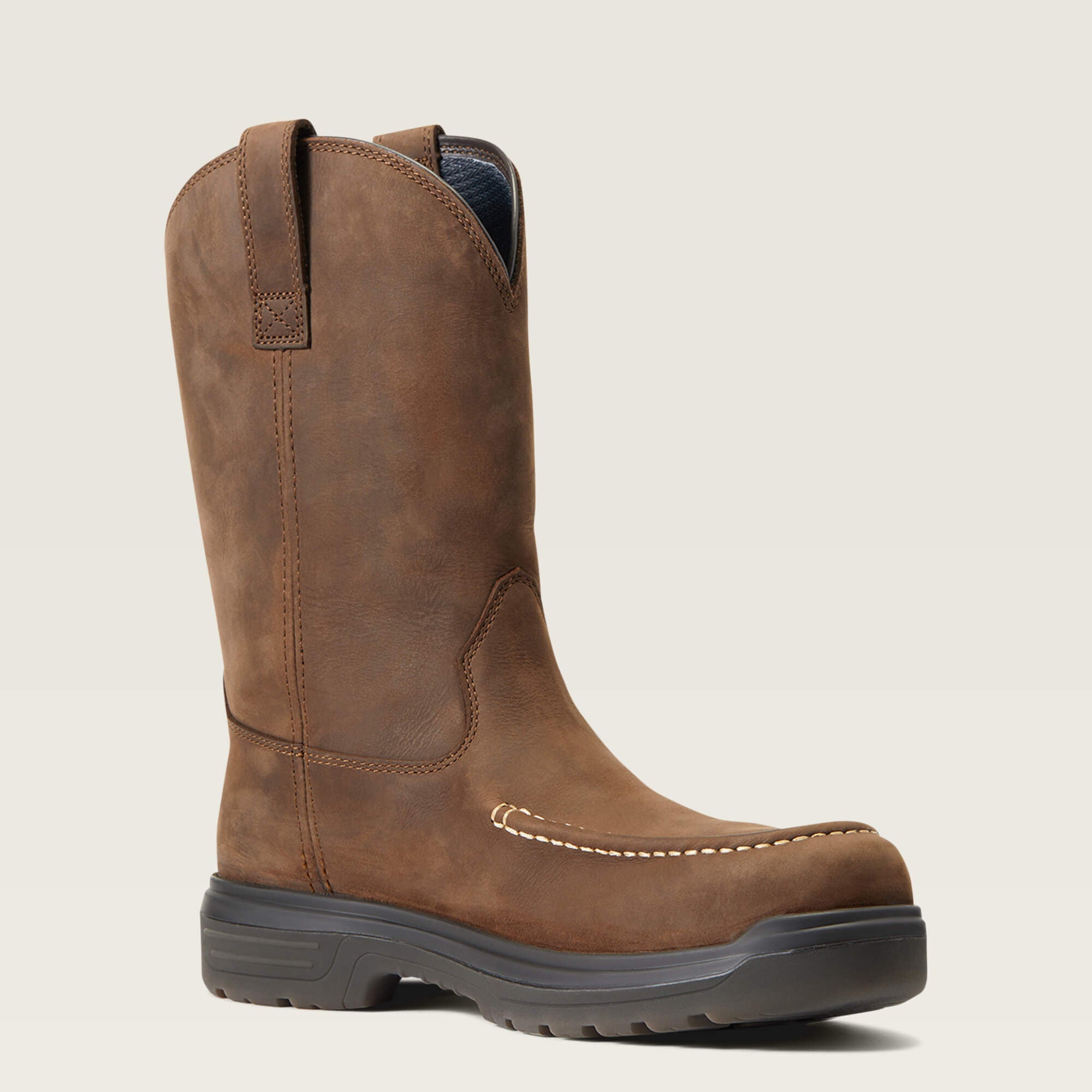 Ariat Turbo Moc Toe Waterproof Carbon Toe Work Boot Men