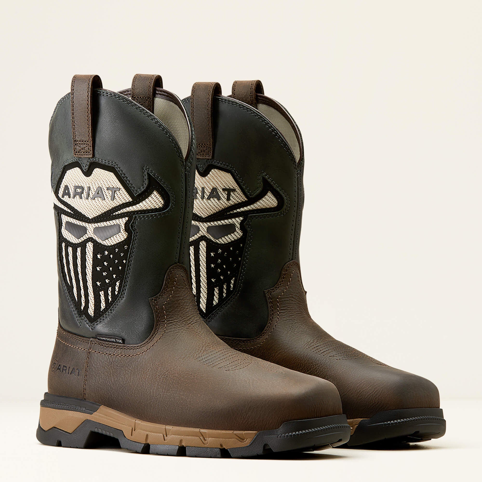Ariat Rebar Flex Western VentTEK Incognito Composite Toe Work Boot Men