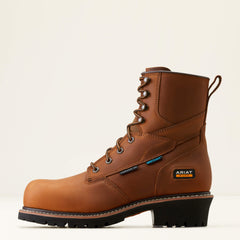 Ariat Logger Shock Shield Waterproof Composite Toe Work Boot Men