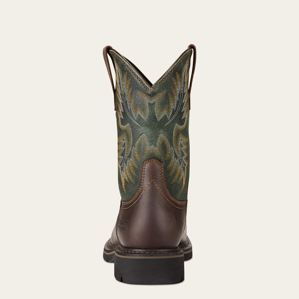 Ariat Sierra Wide Square Toe Steel Toe Work Boot Men