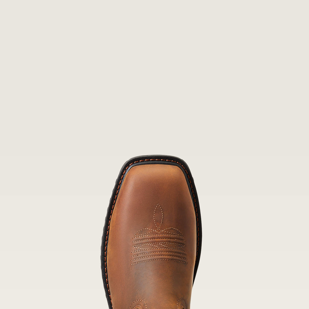 Ariat RigTek Wide Square Toe Waterproof Composite Toe Work Boot Men