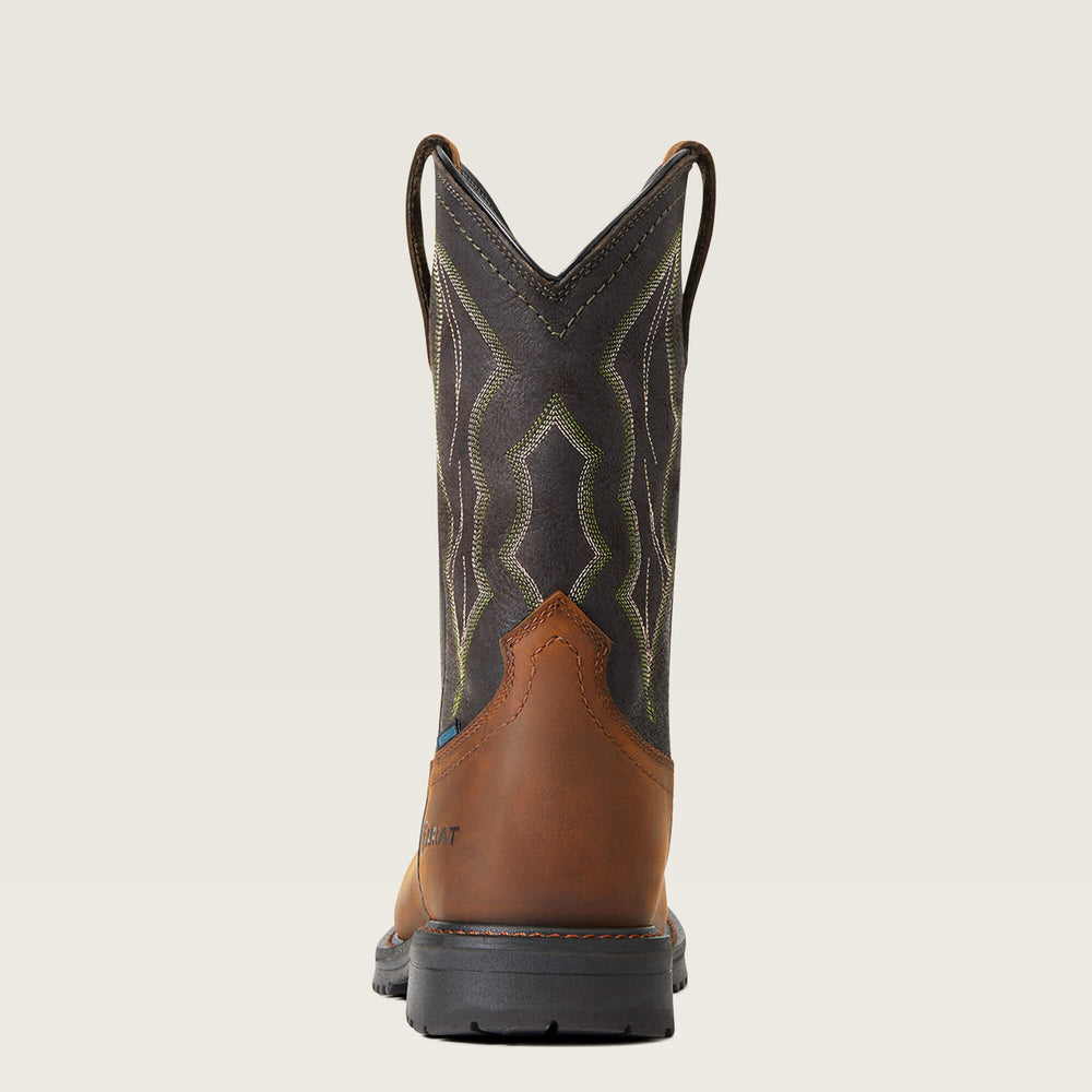 Ariat RigTek Wide Square Toe Waterproof Composite Toe Work Boot Men