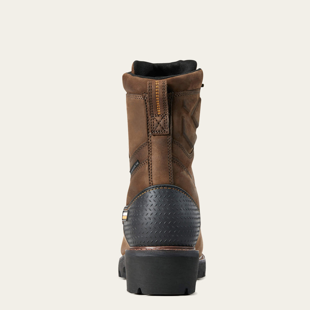 Ariat Powerline 8" Waterproof Composite Toe Work Boot Men