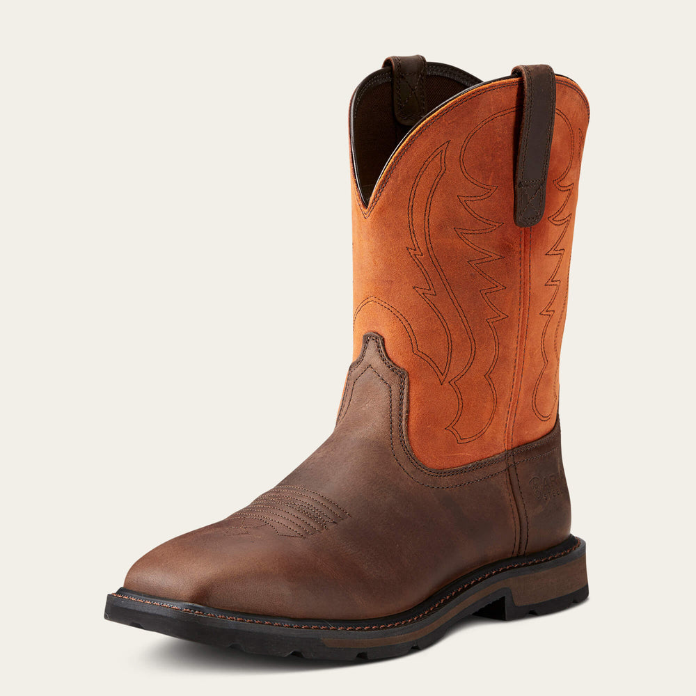 Ariat Groundbreaker Wide Square Toe Steel Toe Work Boot Men