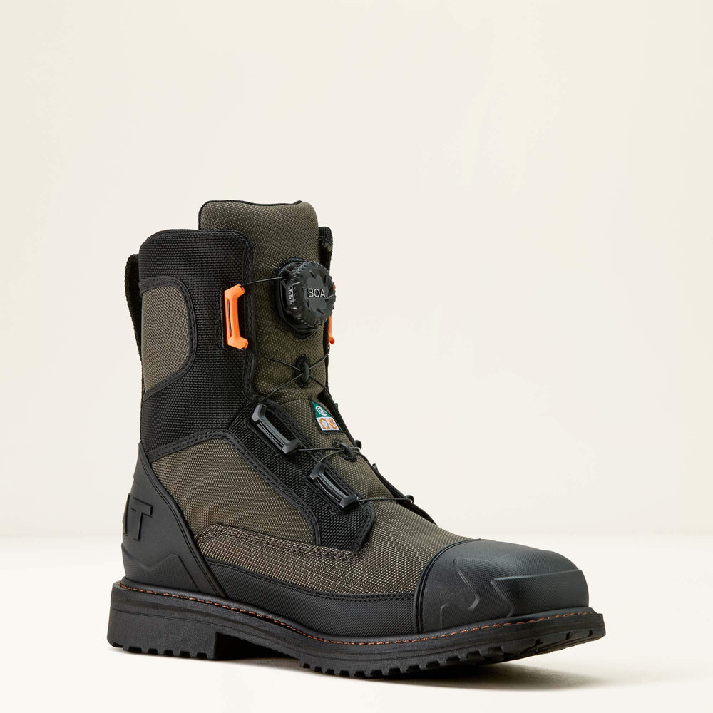 Ariat RigTEK Wildcat BOA 8" CSA Waterproof Wide Square Toe Composite Toe Work Boot Men