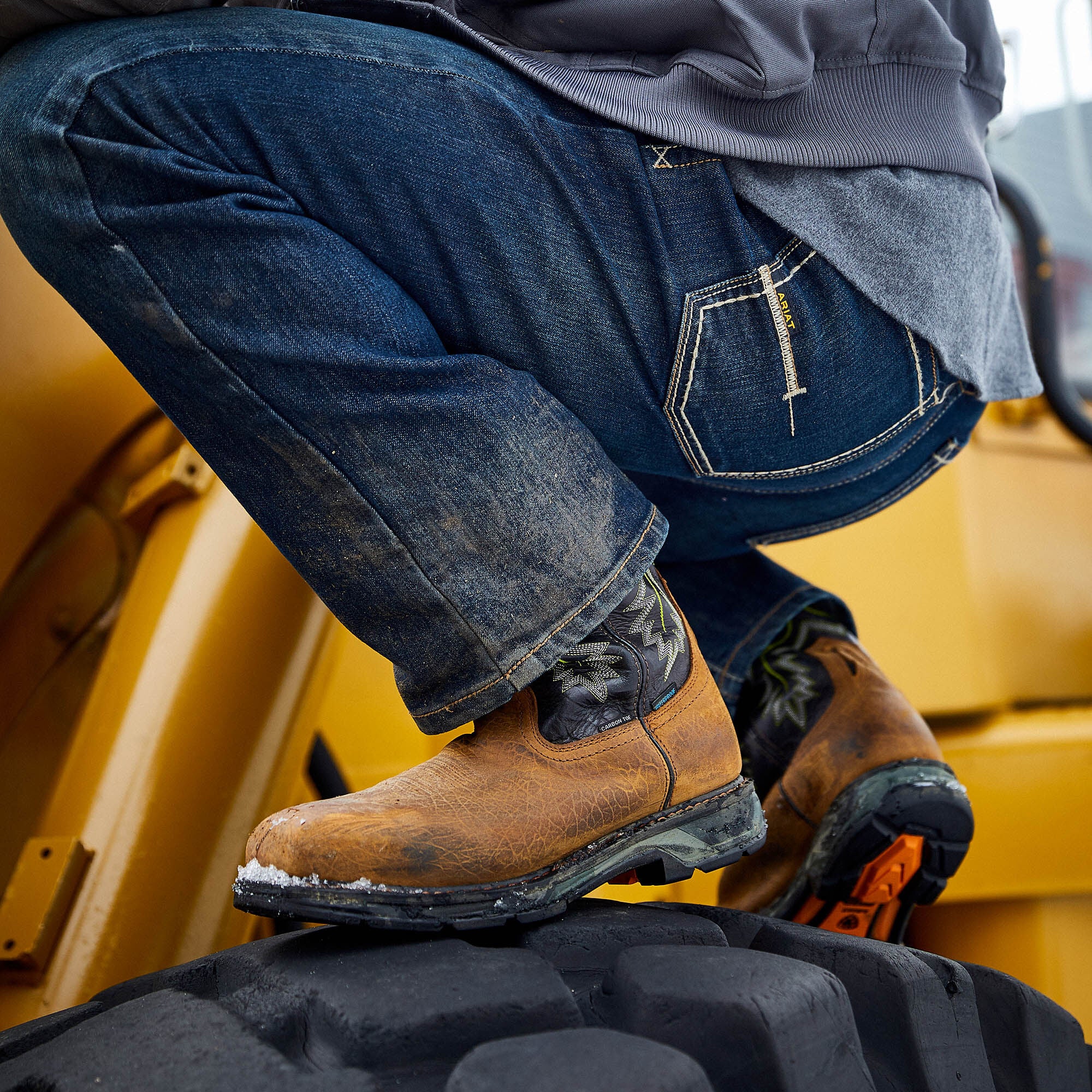 Ariat WorkHog XT Waterproof Carbon Toe Work Boot Men
