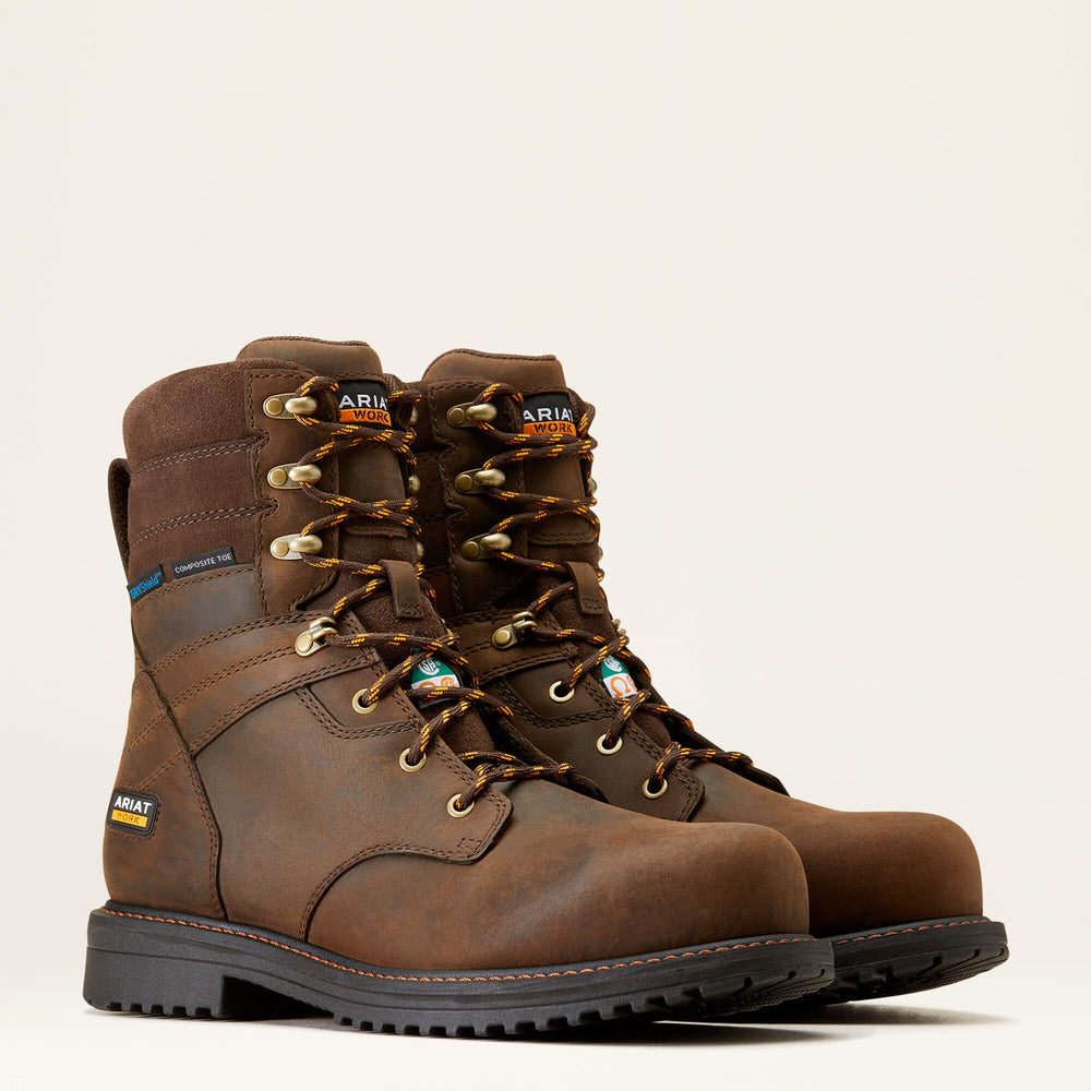 Ariat RigTEK 8" CSA Waterproof Composite Toe Work Boot Men