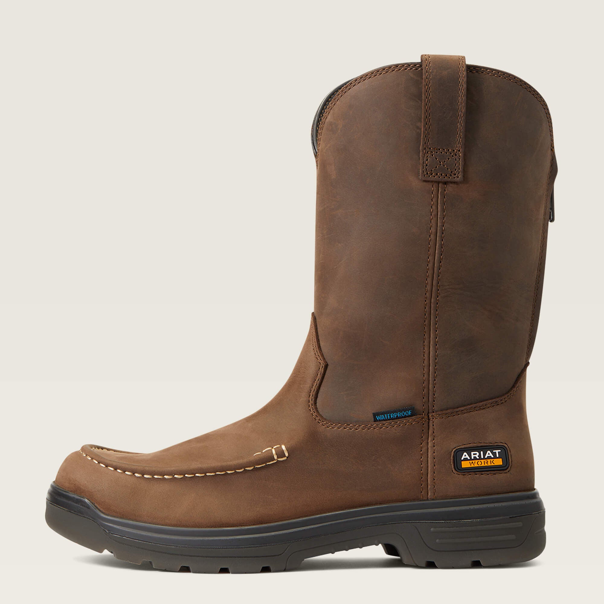 Ariat Turbo Moc Toe Waterproof Work Boot Men