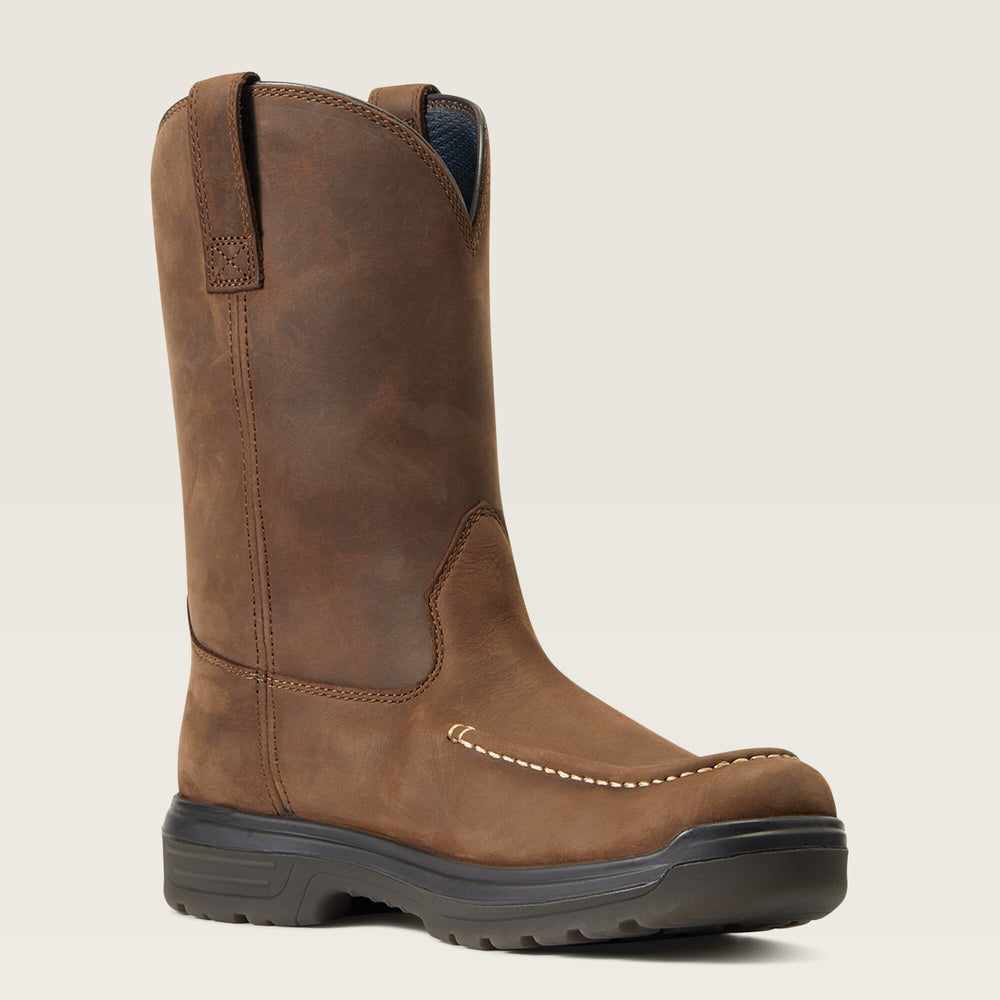 Ariat Turbo Moc Toe Waterproof Work Boot Men