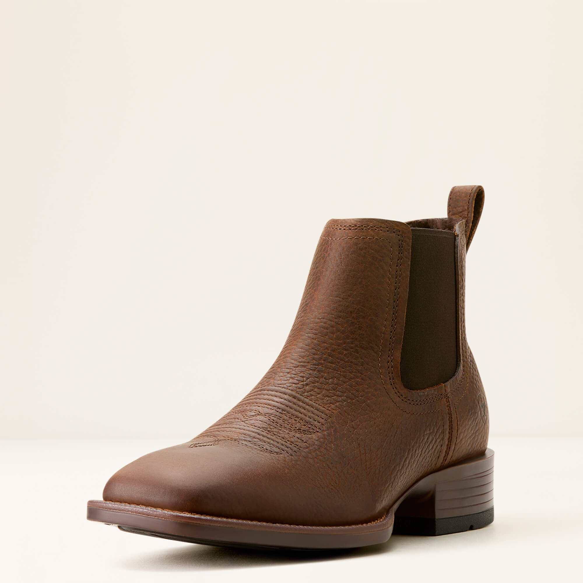 Ariat Booker Chelsea Wide Square Toe Western Boot Men