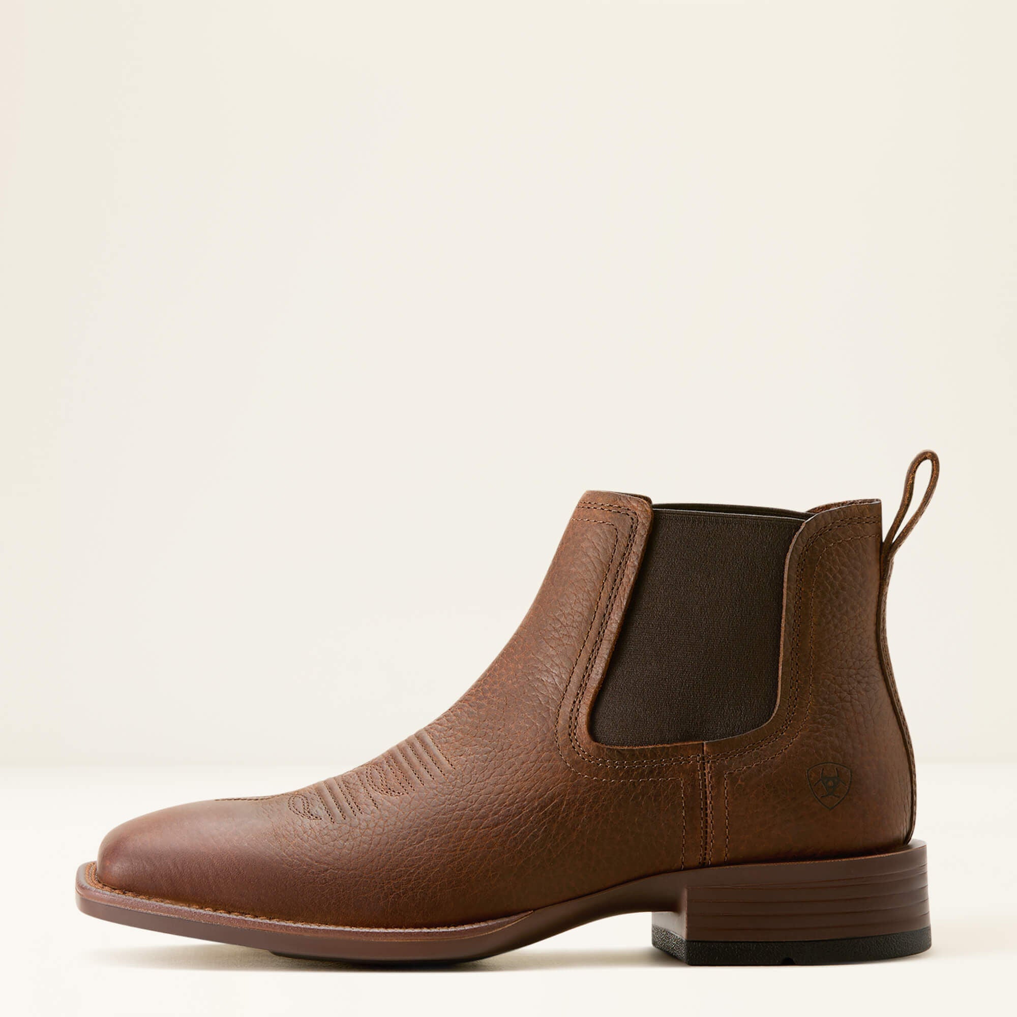 Ariat Booker Chelsea Wide Square Toe Western Boot Men