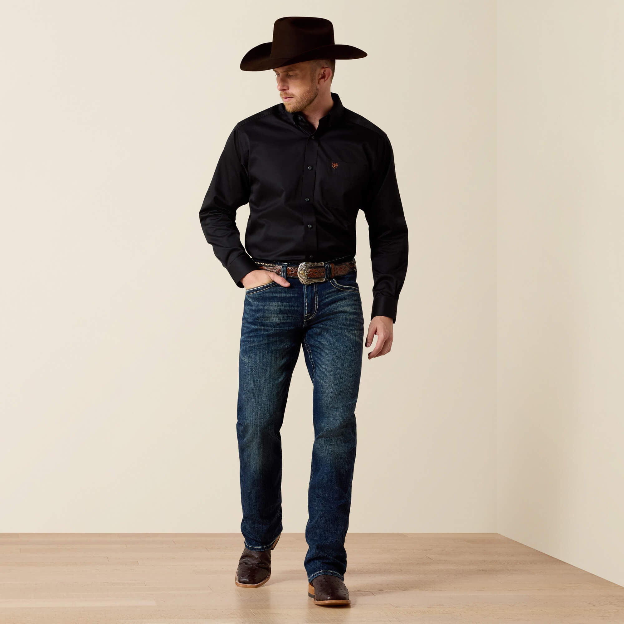 Ariat M4 Low Rise Stretch Adkins Boot Cut Jean Men