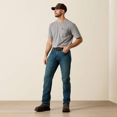 Ariat Rebar M4 Relaxed DuraStretch Basic Boot Cut Jean Men