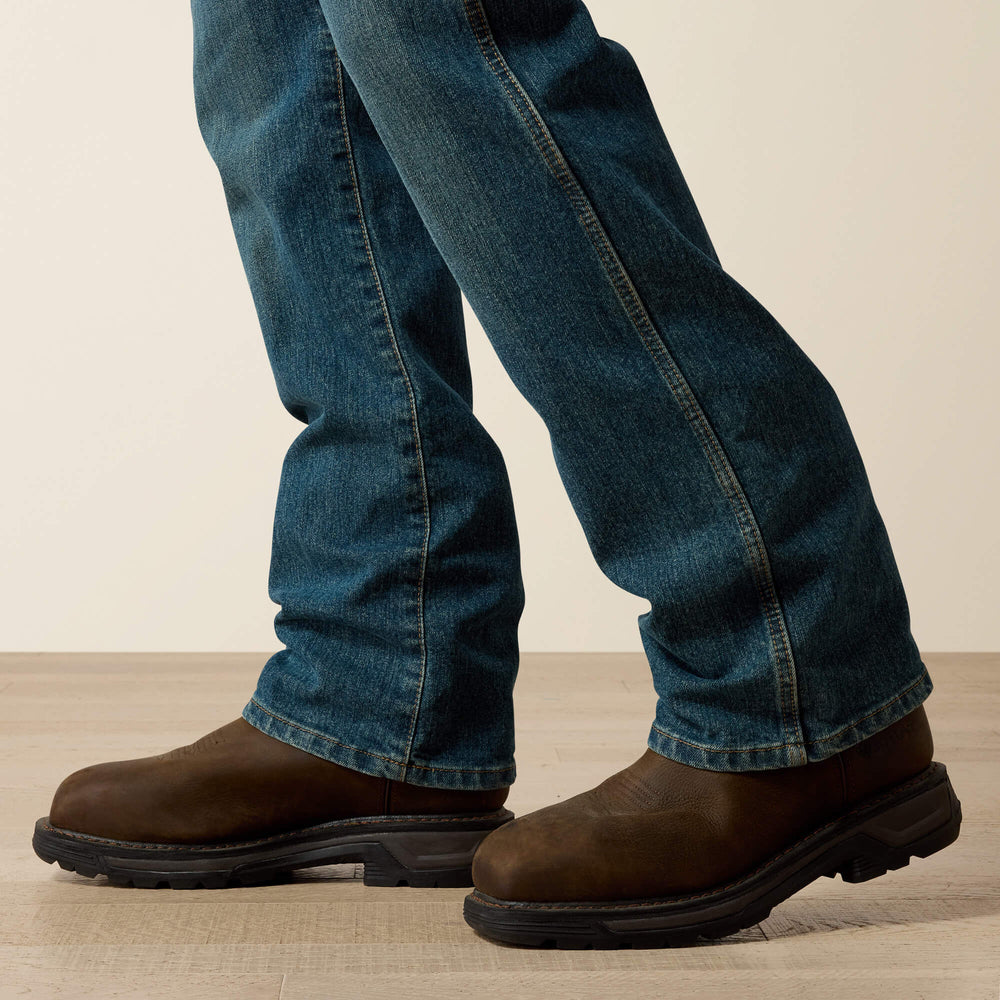 Ariat Rebar M4 Relaxed DuraStretch Basic Boot Cut Jean Men