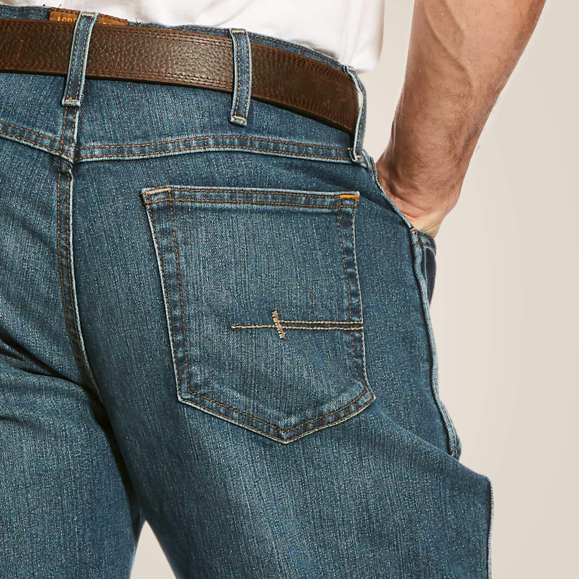 Ariat Rebar M4 Relaxed DuraStretch Basic Boot Cut Jean Men